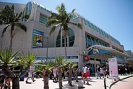 Место проведения мероприятия San Diego Convention Center в Сан-Диего в 2019 году.