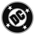 Το λογότυπο της DC Comics από το 1977 εώς το 2005